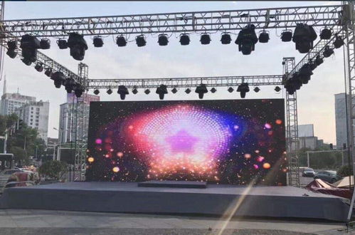 吊装户外全彩LED舞台屏 泰美产品的灵活应用与便捷拆卸移动体验
